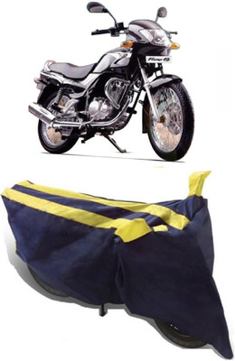 AutoRock Two Wheeler Cover for TVS(Fiero F2, Yellow)
