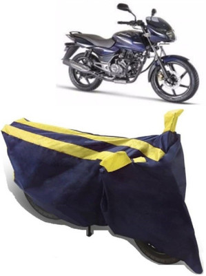 AutoRock Two Wheeler Cover for Bajaj(Pulsar 150, Yellow)