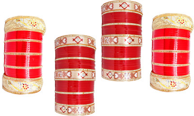 JSD Plastic Bangle Set(Pack of 160)