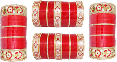JSD Plastic Bangle Set(Pack of 160)