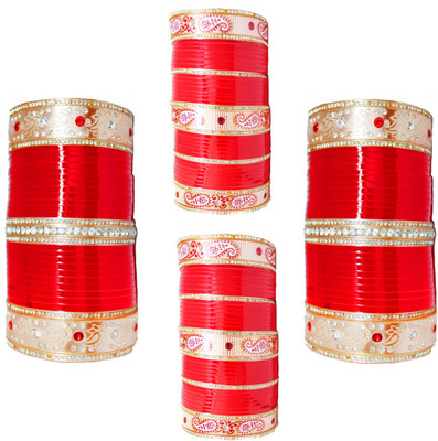 JSD Plastic Bangle Set(Pack of 160)