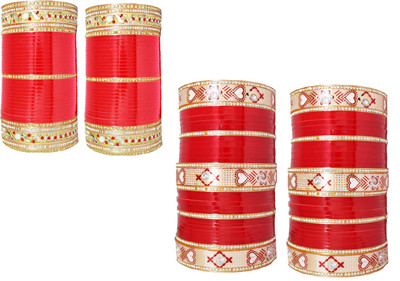 JSD Plastic Bangle Set(Pack of 160)