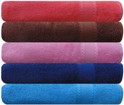 AkiN Cotton 500 GSM Hand Towel Set(Pack of 5)