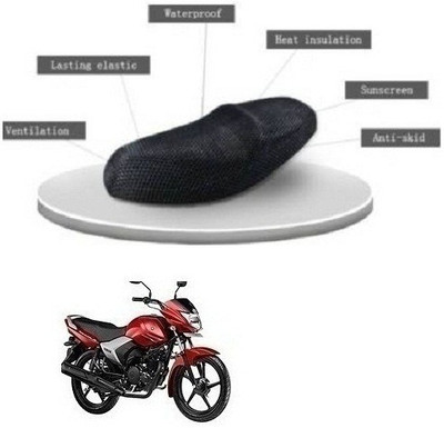 Fatehi cool-a+-mesh-105 Single Bike Seat Cover For Yamaha Saluto