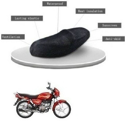 Fatehi cool-a+-mesh-081 Single Bike Seat Cover For Hero Ignitor
