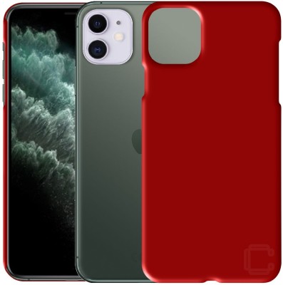 CASE CREATION Back Cover for Apple iPhone 11 (6.1-inch) 2019(Red, Shock Proof, Pack of: 1)