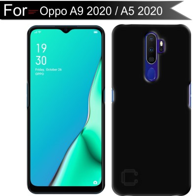 CASE CREATION Back Cover for Oppo A9 2020 (6.50-inch) 2019(Black, Shock Proof, Pack of: 1)