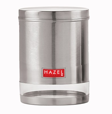 HAZEL Steel Grocery Container  - 1350 ml(Silver)