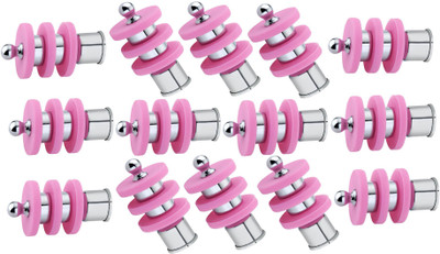 GROWNIX Pink Rod Rail Bracket Metal(Pack of 14)