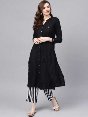 Ishin Women Kurta Palazzo Set