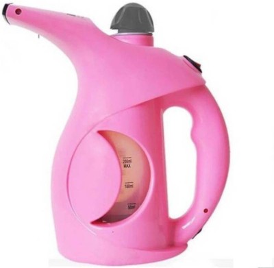 baluda Mini Portable Electric Handheld Facial Brush Steamer Garment Steamer Garment Steamer 1100 W Garment Steamer(Pink)