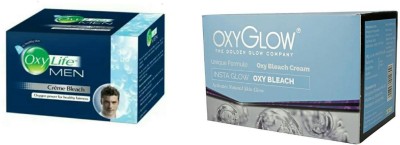 Oxylife Golden Glow oxy Bleach, bleach for men(390 g)