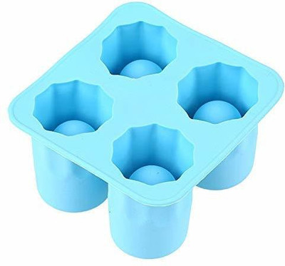 PAVITYAKSH Blue Silicone Ice Cube Tray(Pack of1)