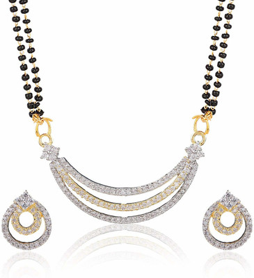 JSD Metal Gold-plated Gold Jewellery Set(Pack of 1)