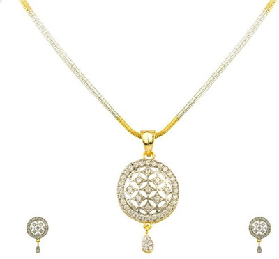 JSD Metal Gold-plated Gold Jewellery Set(Pack of 1)