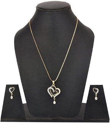 JDX Alloy Gold, Silver Jewellery Set(Pack of 1)
