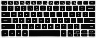 Saco black Keyboard Skin Laptop Keyboard Skin(Black)