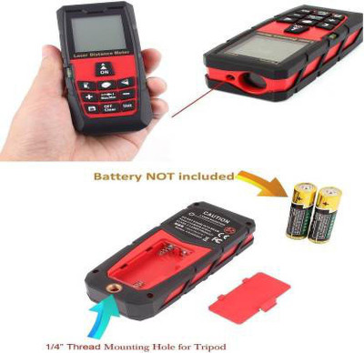 accuplus DLM 60 Speed Portable LCD Display Mini Laser Distance Meter 40m Tester Rangefinder With Pointer Laser Distance Measure 131ft 40m Mini Handheld Digital Laser Distance Meter Rangefinder Measurer Tape Diastimeter with LCD Backlight Red Non-magnetic Electronic Level (12 cm) Non-magnetic Electro