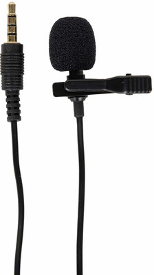 Triangle Ant ® 3.5mm Clip On Mini Lapel Lavaliere Microphone (Black) Microphone