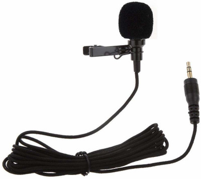 RHONNIUM Lavalier Microphone Omnidirectional with Easy Clip On System Recording Microphone