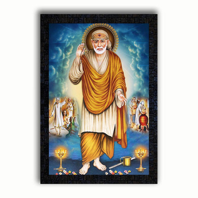 Poster N Frames Digital Reprint 20 inch x 14 inch Painting(With Frame)