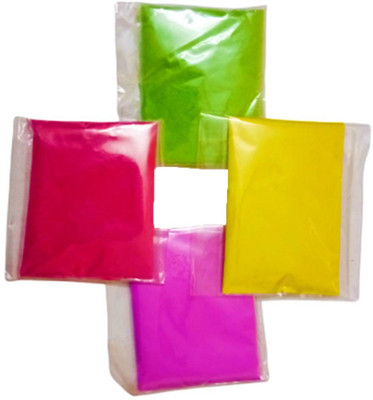 Trendmakerz Pack of 4 Rangoli Powder(Multicolor)