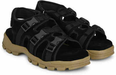 Aeonik Men Black Sandals
