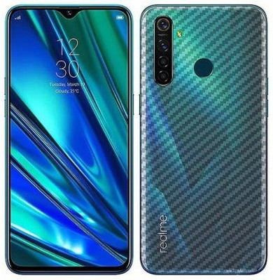 DSCASE Back Screen Guard for Realme 5s(Pack of 1)