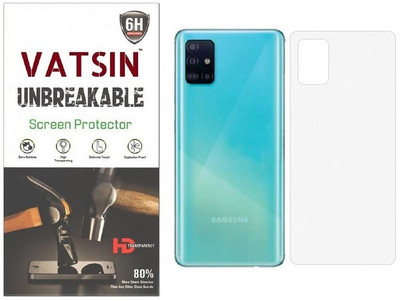 Vatsin Back Screen Guard for Samsung Galaxy A71(Pack of 1)