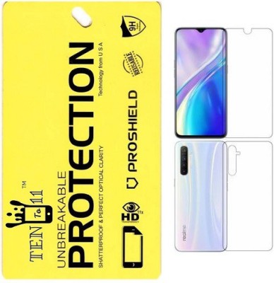 Ten To 11 Front and Back Screen Guard for Realme C3, Realme Narzo 10A(Pack of 1)