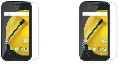 Zootkart Impossible Screen Guard for Motorola Moto E (2nd Gen) 4G(Pack of 2)
