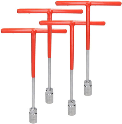 MLD T Spanner Tool Kit Set (Combo) 8MM,10MM,12MM ,14 MM Socket Set Socket Set (Pack of 4) Socket Set(Pack of 4)