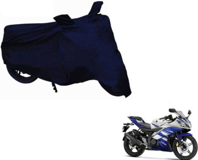 COVER WORLD Two Wheeler Cover for Yamaha(R15 s, Blue)