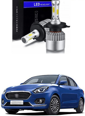 PRTEK LED Headlight Bulbs Conversion Kit, COB High Low Beam Headlamp, Dual Beam Head Light A141 Fog Lamp Car LED for Maruti Suzuki (12 V, 30 W)(Swift Dzire, Pack of 2)