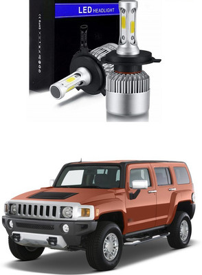 PRTEK LED Headlight Bulbs Conversion Kit, COB High Low Beam Headlamp, Dual Beam Head Light A65 Fog Lamp Car LED for GM (12 V, 30 W)(Hummer H2, Pack of 2)