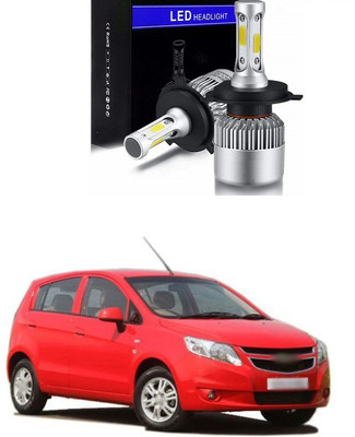 PRTEK LED Headlight Bulbs Conversion Kit, COB High Low Beam Headlamp, Dual Beam Head Light A41 Fog Lamp Car LED for Chevrolet (12 V, 30 W)(UVA, Pack of 2)