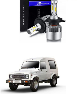 PRTEK LED Headlight Bulbs Conversion Kit, COB High Low Beam Headlamp, Dual Beam Head Light A168 Fog Lamp Car LED for Maruti Suzuki (12 V, 30 W)(Gypsy, Pack of 2)