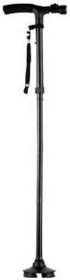 Leplion Portable Aluminium Alloy Handle Dependable Professional LED Light Folding Walking58 Walking Stick
