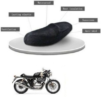 Fatehi cool-a+-mesh-039 Single Bike Seat Cover For Royal Enfield Apache RTR 160