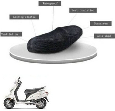 Fatehi cool-a+-mesh-059 Single Bike Seat Cover For Honda Activa