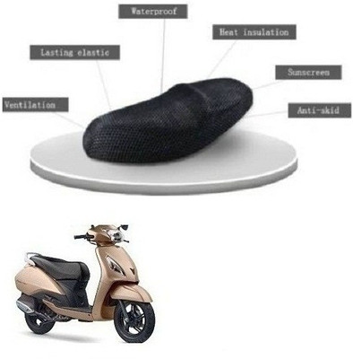 Fatehi cool-a+-mesh-110 Single Bike Seat Cover For TVS Jupiter