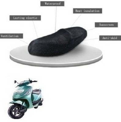 Fatehi cool-a+-mesh-020 Single Bike Seat Cover For Mahindra Kine
