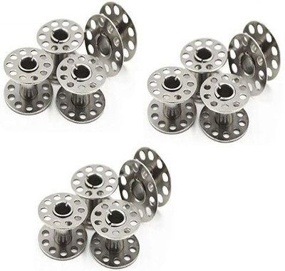 ARORA bobbin_93 Metal Bobbins(Pack of 12, NA)