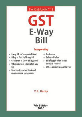 GST E-Way Bill(English, Paperback, V.S. Datey)