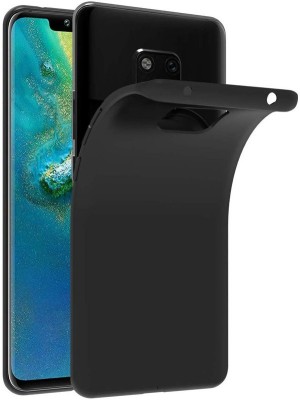 FITSMART Back Cover for Huawei Mate 20 Pro(Black, Grip Case, Silicon, Pack of: 1)