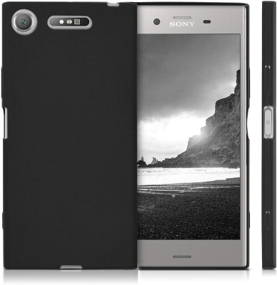 FITSMART Back Cover for Sony Xperia XZ1(Black, Grip Case, Silicon, Pack of: 1)