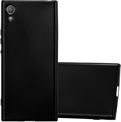 FITSMART Back Cover for Sony Xperia XA1(Black, Grip Case, Silicon, Pack of: 1)