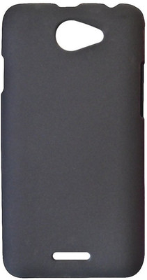 FITSMART Back Cover for HTC Desire 516 dual sim(Black, Shock Proof, Silicon)