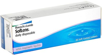 BAUSCH & LOMB Daily Disposable(-4.25, Colored Contact Lenses, Pack of 30)
