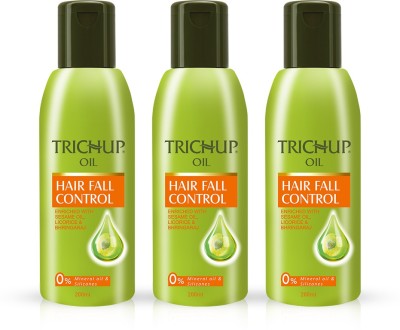 TRICHUP Hair Fall Control Oil 200 ml (Pack of 3) Hair Oil(200 ml)